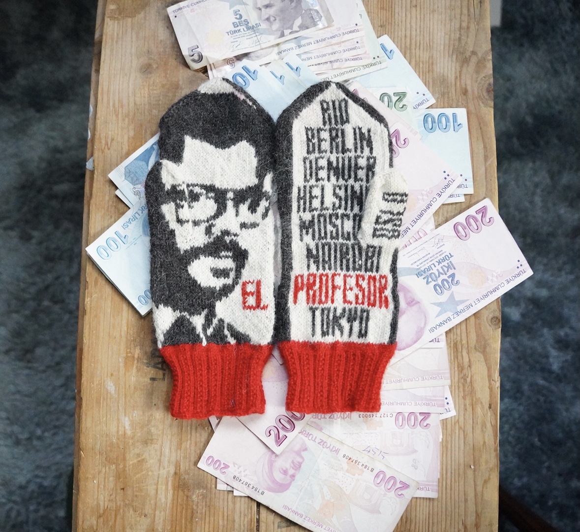 La Casa De Papel - nedladdningsbart mönster - Bild 2