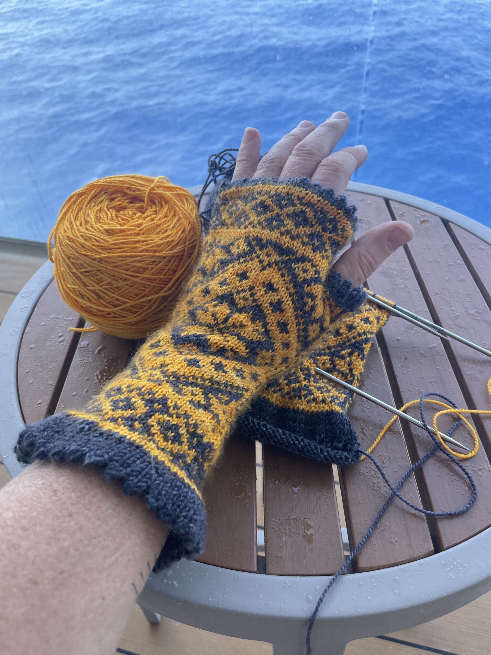 Nightfrost fingerlösa – nedladdningsbart mönster - Bild 6