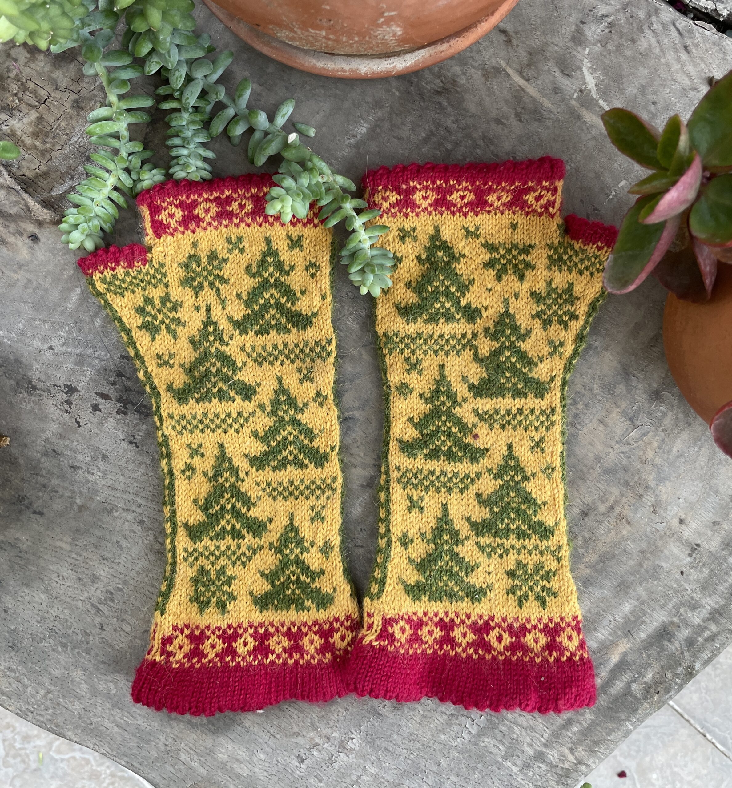 Christmas feeling fingerlösa – nedladdningsbart mönster - Bild 3