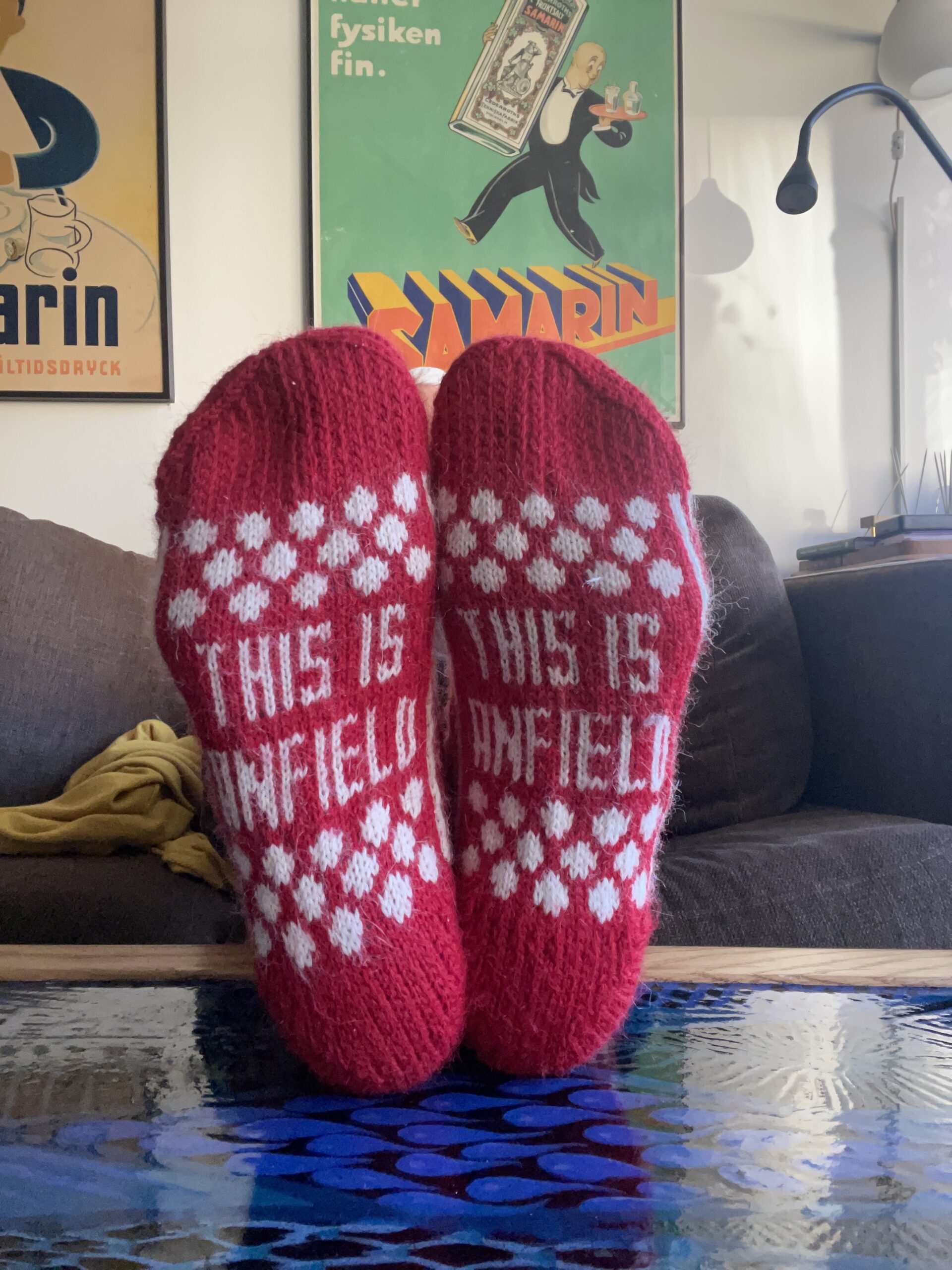 Liverpool sockor - nedladdningsbart mönster - Bild 3