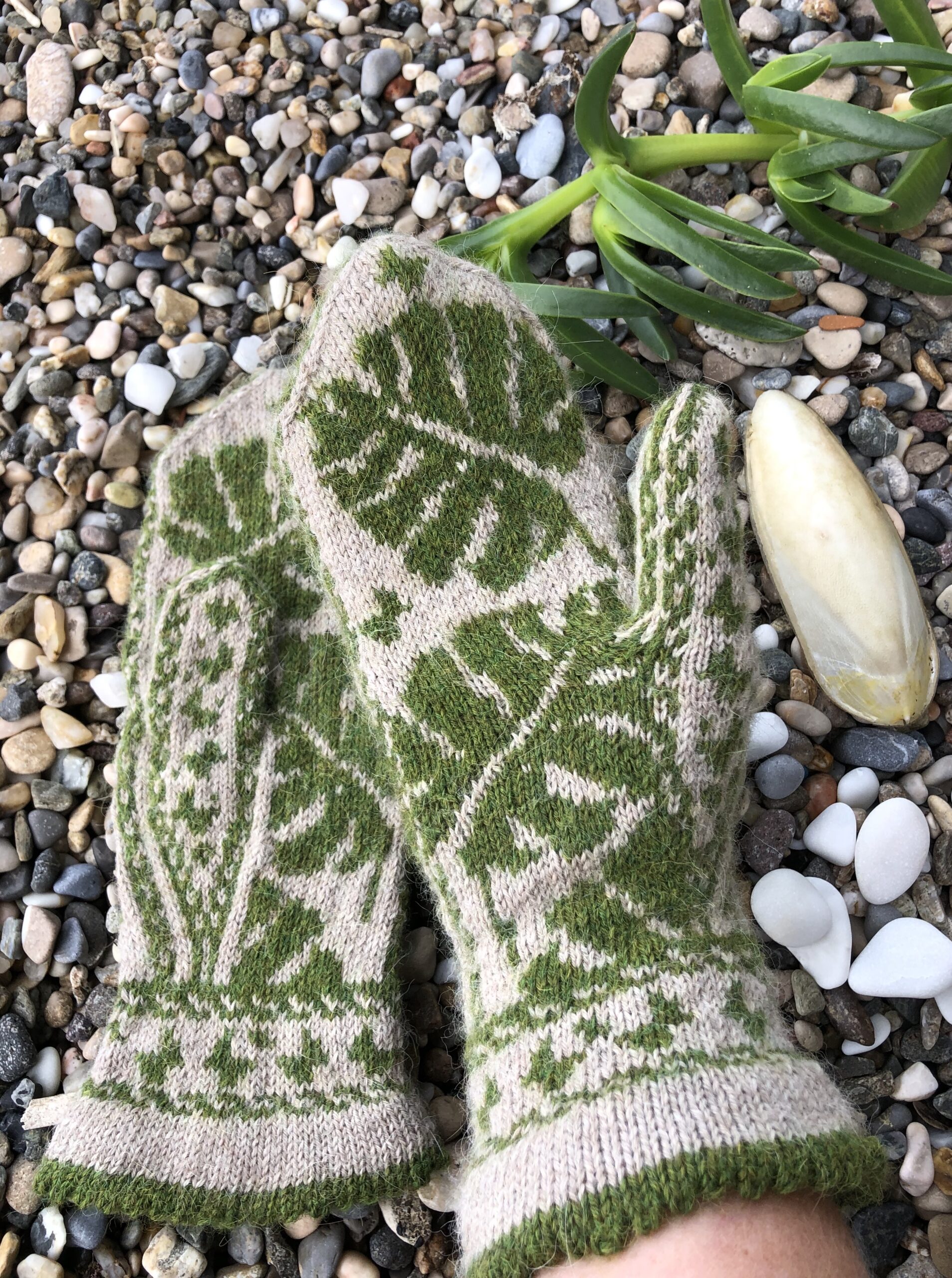 Monstera – nedladdningsbart mönster