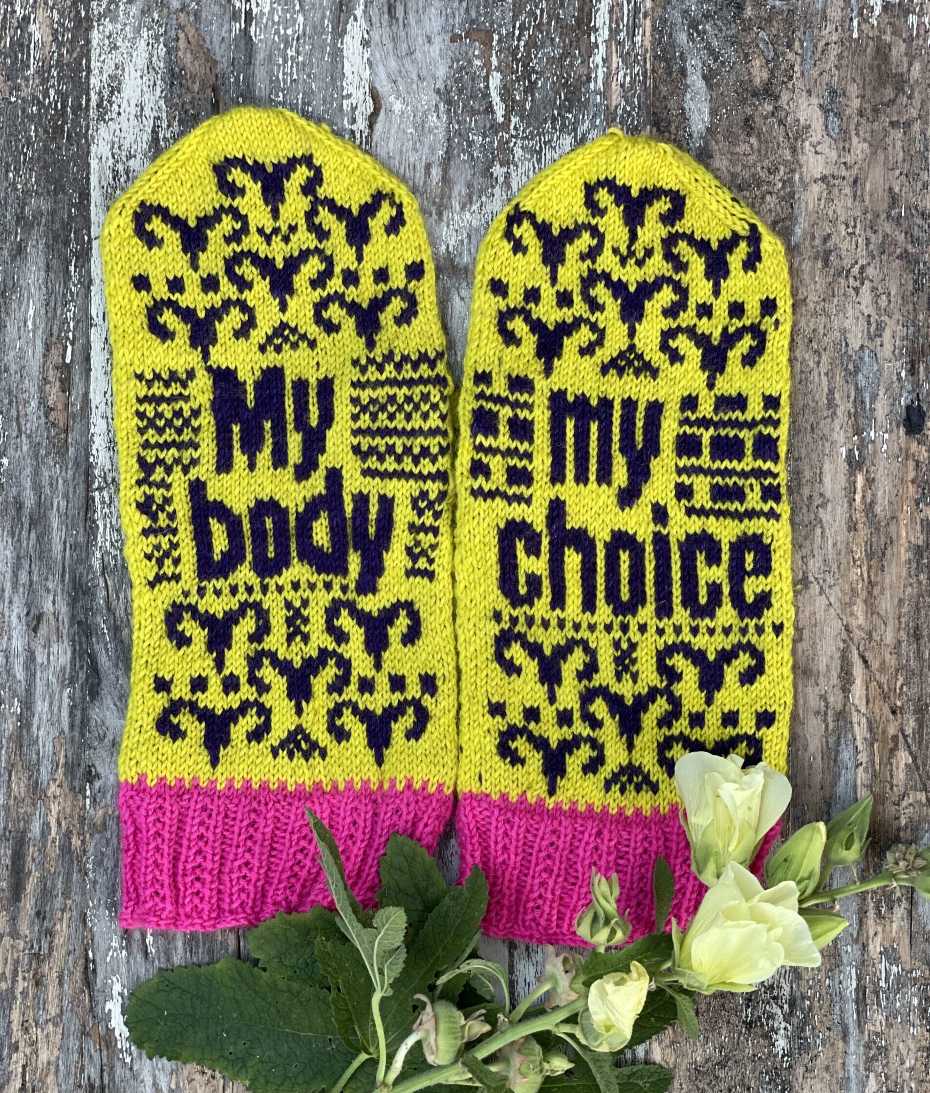 My body my choice - nedladdningsbart mönster