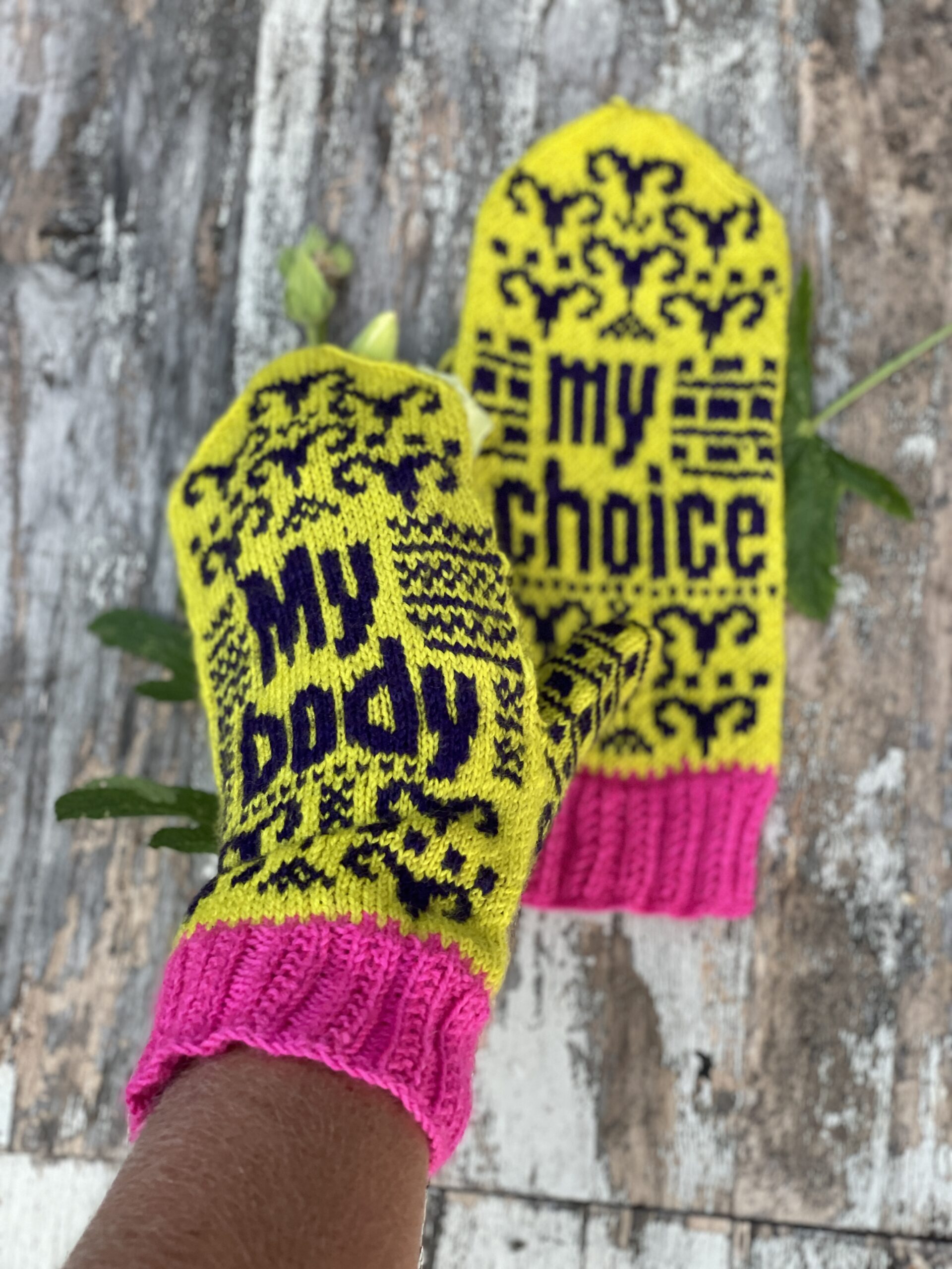 My body my choice - nedladdningsbart mönster - Bild 3