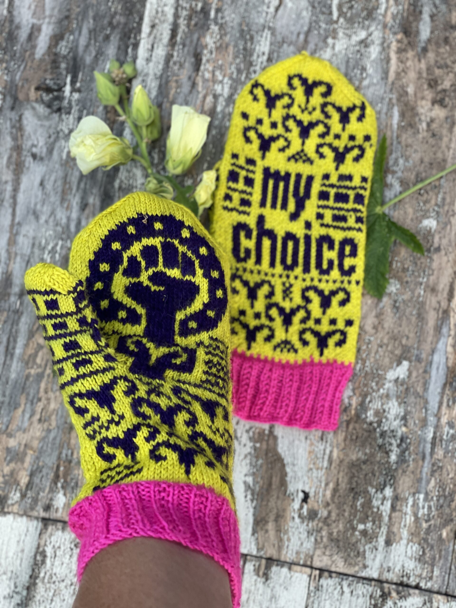 My body my choice - nedladdningsbart mönster - Bild 2