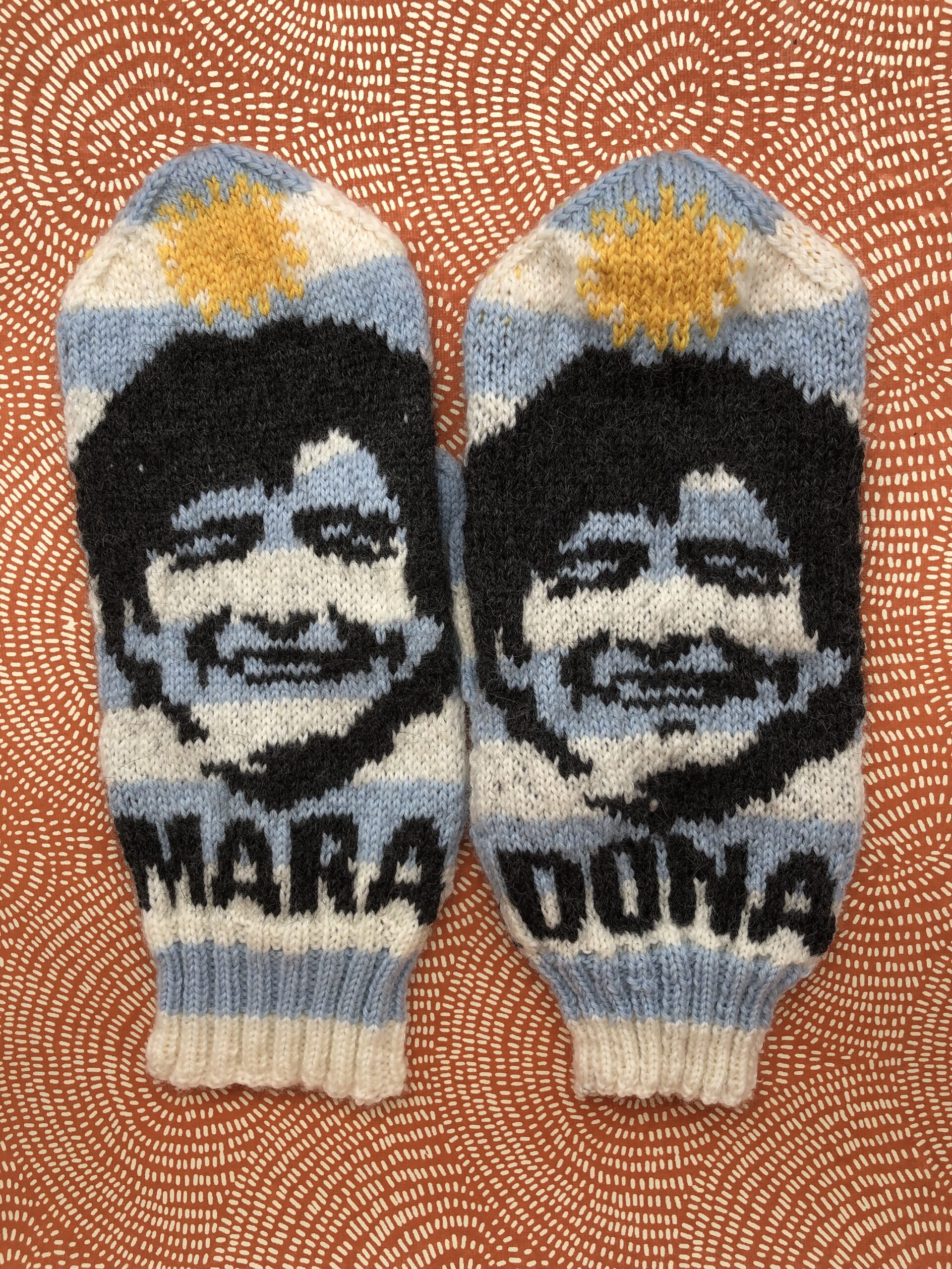 Maradona - nedladdningsbart mönster