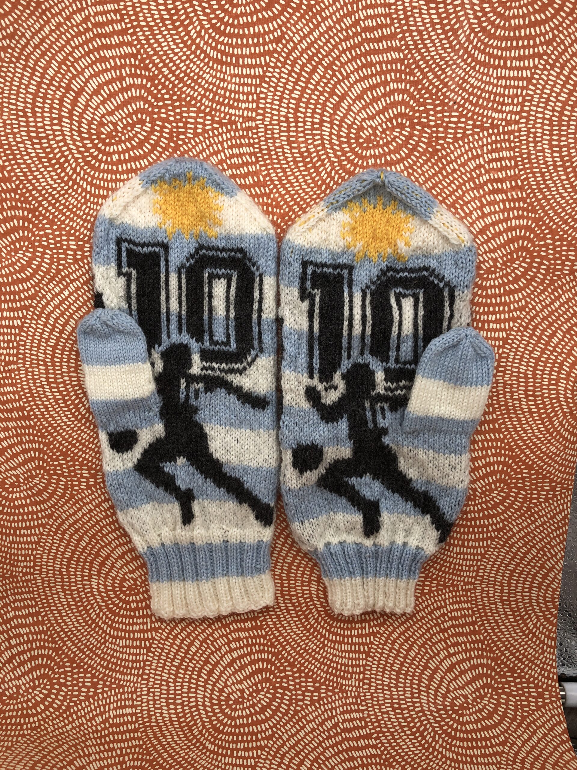 Maradona - nedladdningsbart mönster - Bild 2