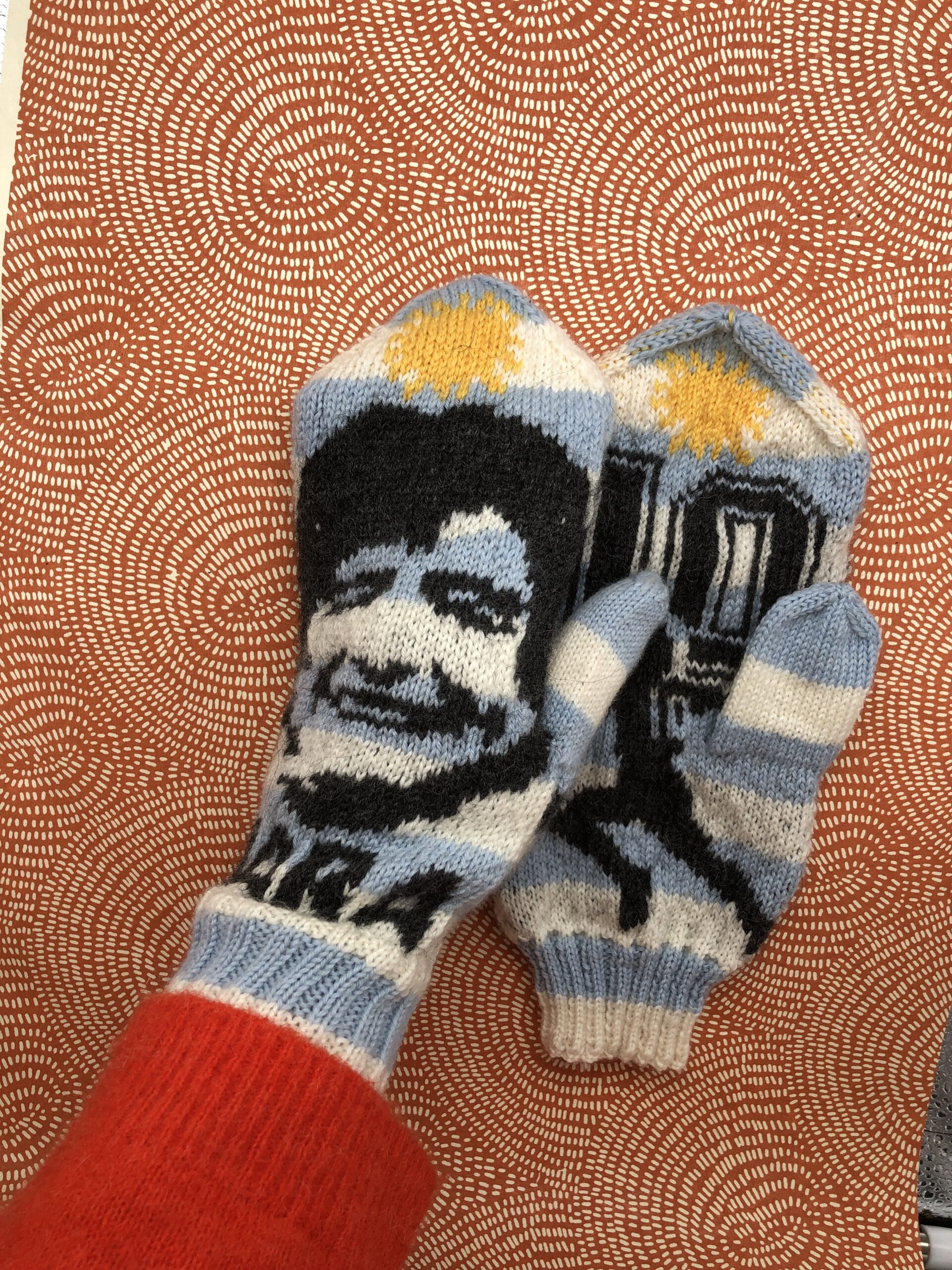 Maradona - nedladdningsbart mönster - Bild 3