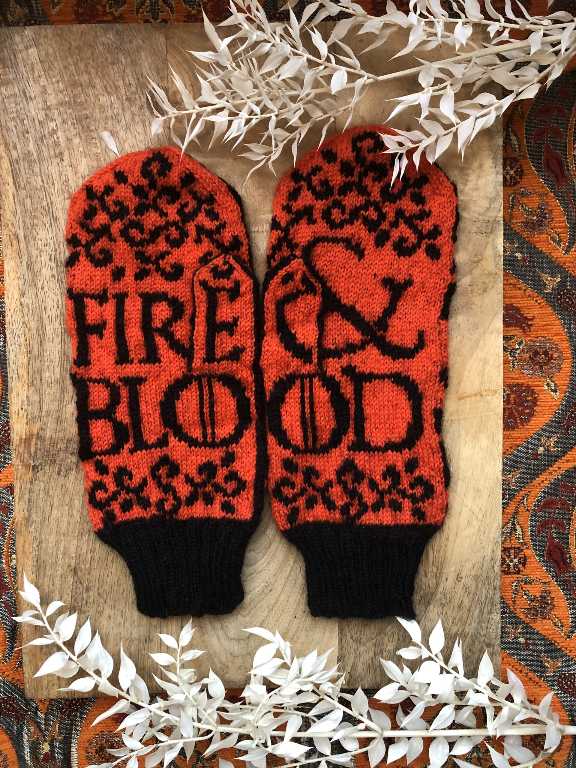 Fire & Blood - nedladdningsbart mönster - Bild 2