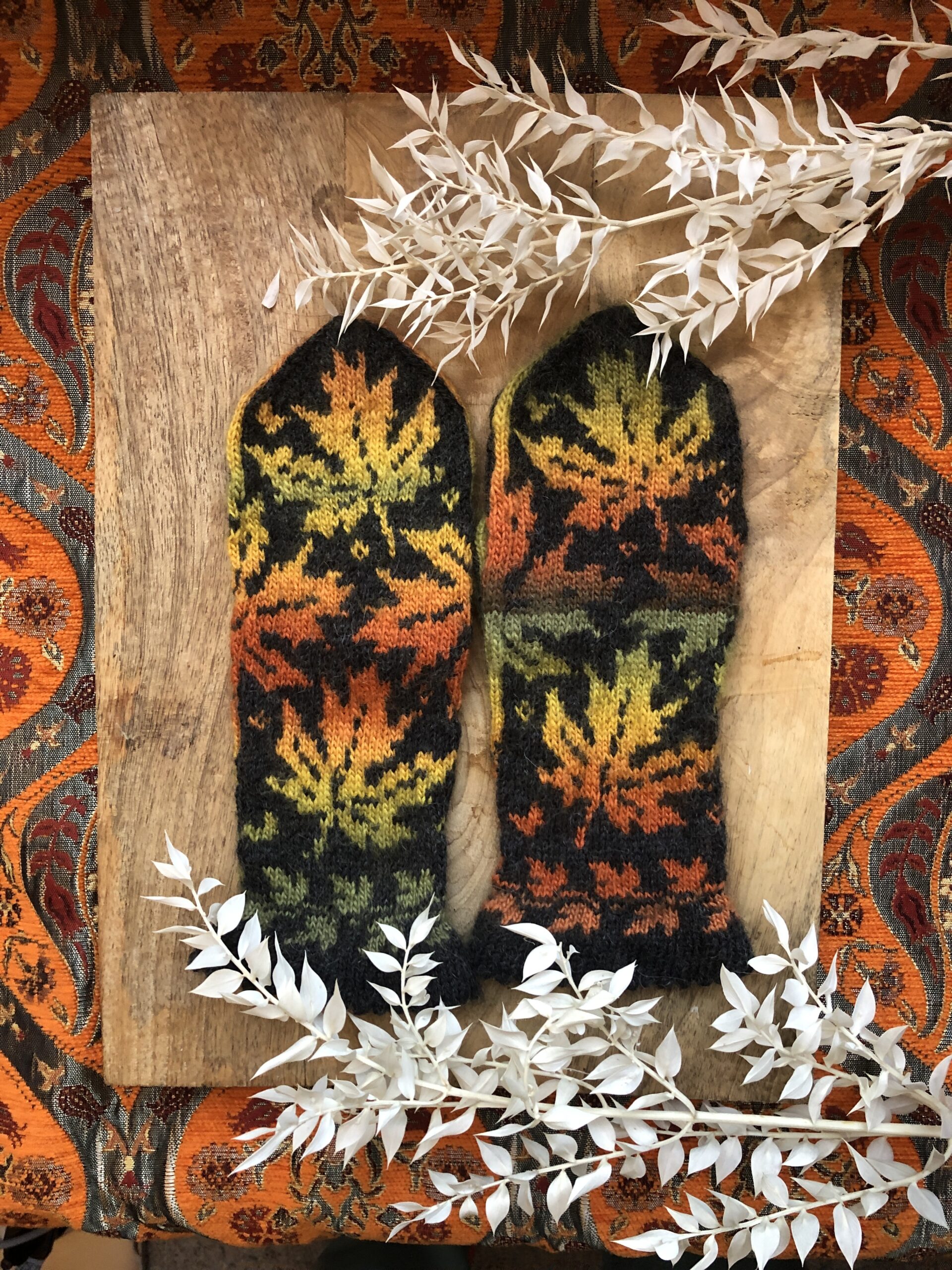 Maple leaf – nedladdningsbart mönster