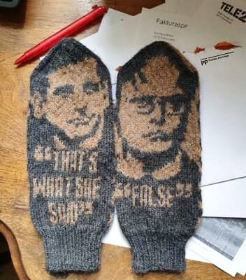 The Office - nedladdningsbart mönster