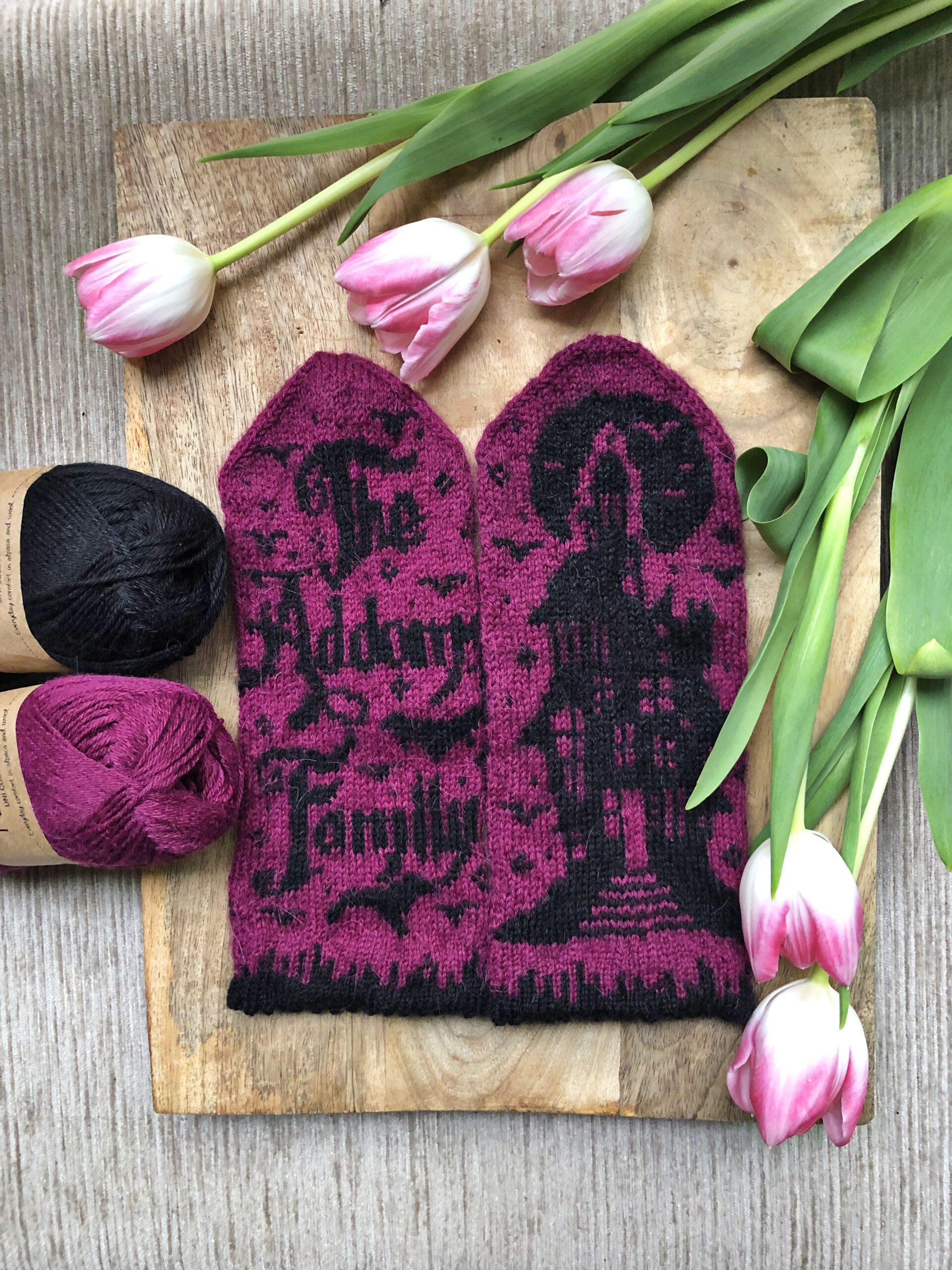 Addams family - nedladdningsbart mönster
