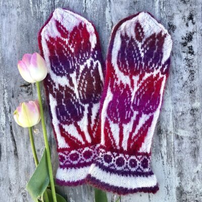 Tulip garden – nedladdningsbart mönster