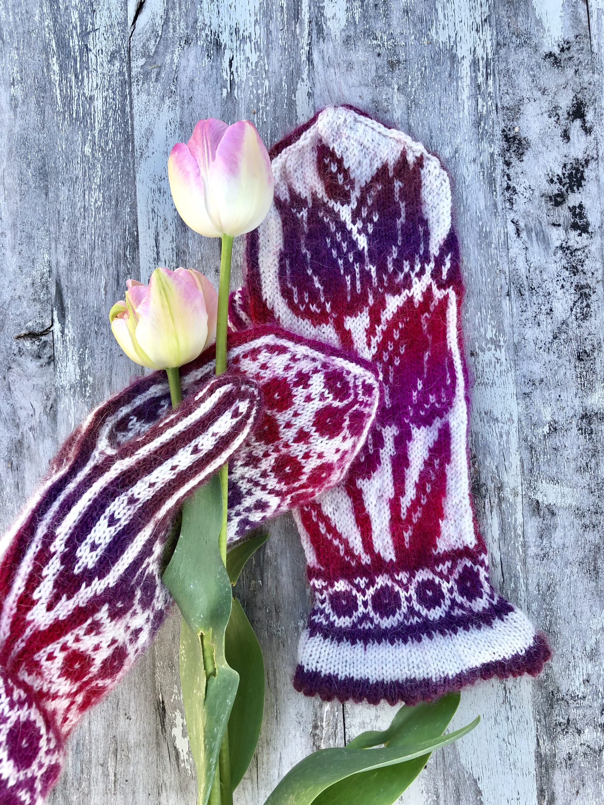 Tulip garden – nedladdningsbart mönster - Bild 3