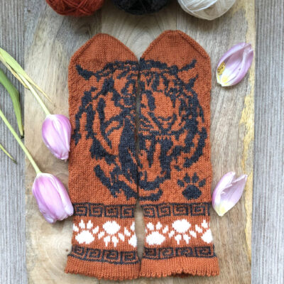 Tiger trace - nedladdningsbart mönster