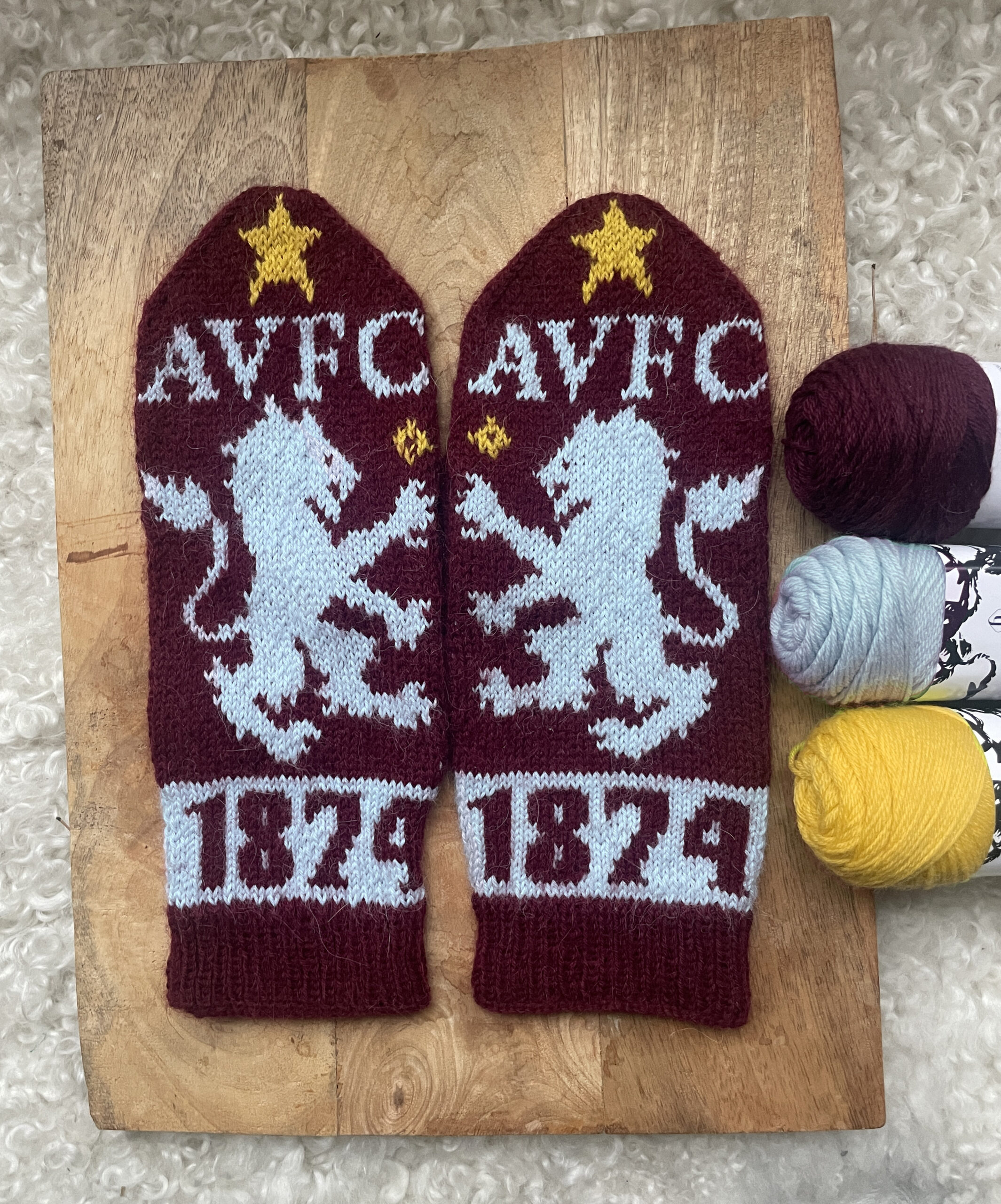 Aston Villa – nedladdningsbart mönster