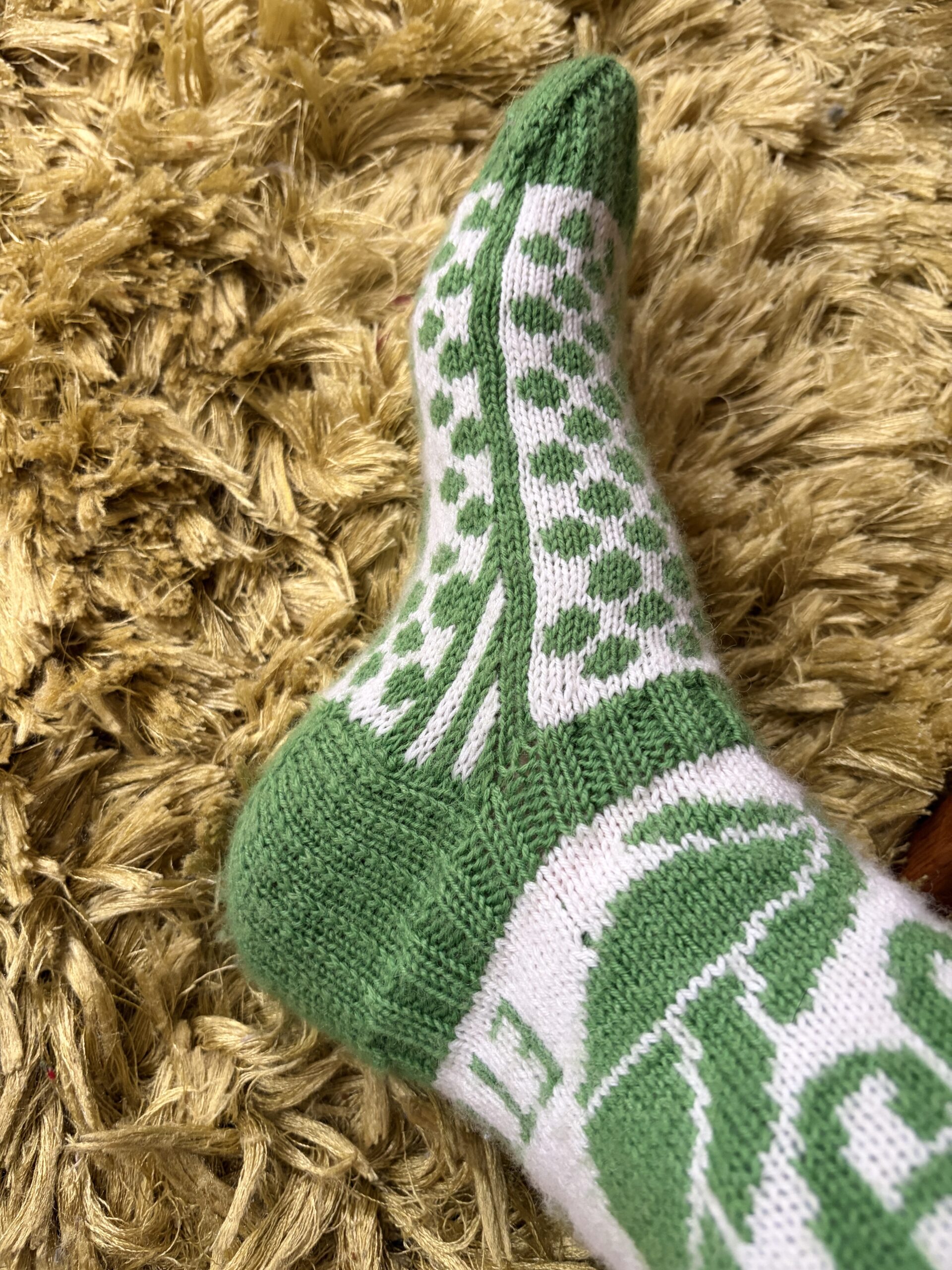 Hammarby sockor - nedladdningsbart mönster - Bild 7