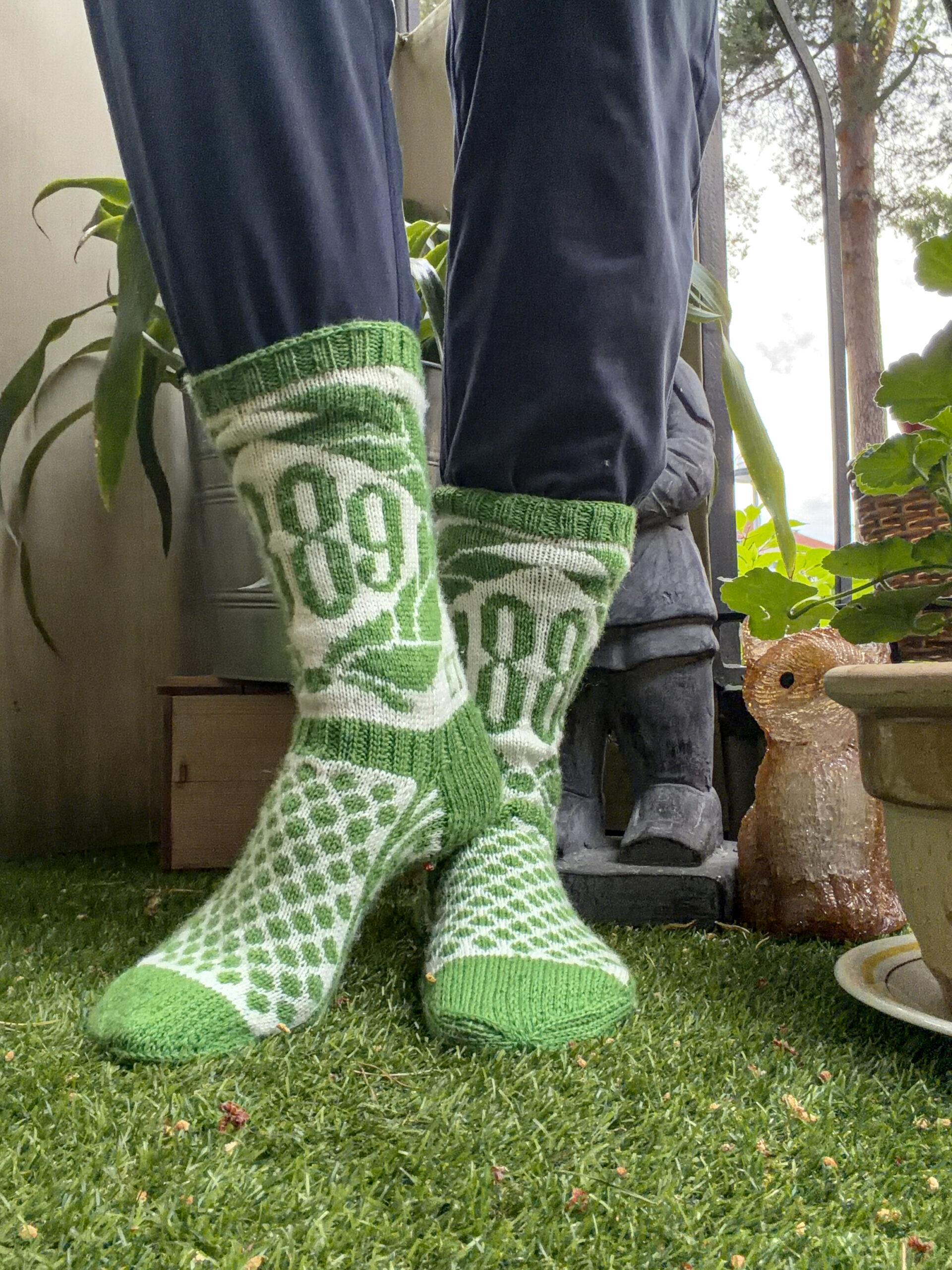 Hammarby sockor - nedladdningsbart mönster - Bild 3